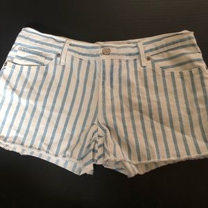 Stripped Jean Shorts (levi)